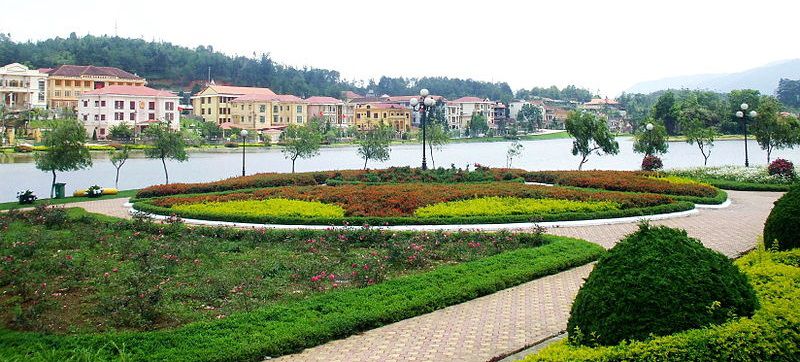 Khu phố mới tại thị trấn Sa Pa