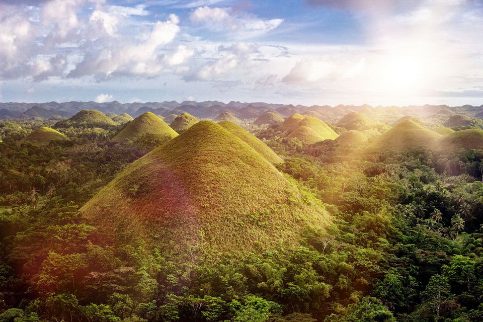 Đồi sô cô la, đảo Bohol, Philippines