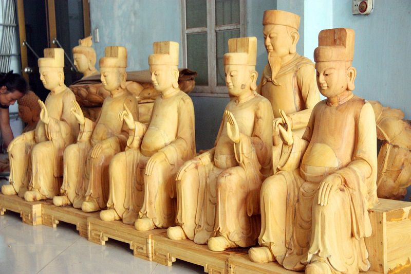 Làng nghề tạc tượng Vũ Lăng (Dân Hòa - Thanh Oai - Hà Nội),Làng nghề tạc tượng Vũ Lăng,Làng nghề tạc tượng