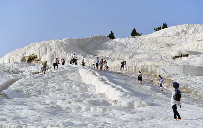 Pamukkale - Lâu đài bông ở Thổ Nhĩ Kỳ,Pamukkale - Thổ Nhĩ Kỳ,Pamukkale,Denizli - Thổ Nhĩ Kỳ,Lâu đài bông,Lâu đài bông ở Thổ Nhĩ Kỳ