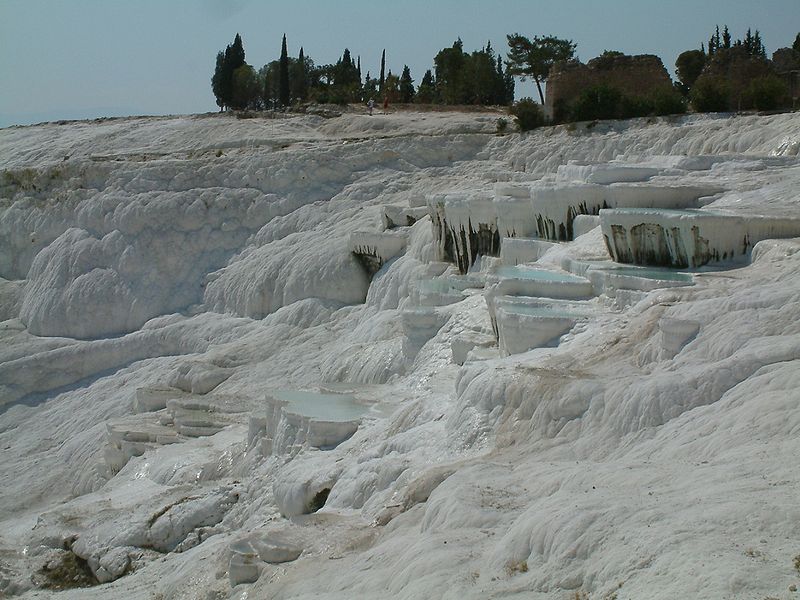 Pamukkale - Lâu đài bông ở Thổ Nhĩ Kỳ,Pamukkale - Thổ Nhĩ Kỳ,Pamukkale,Denizli - Thổ Nhĩ Kỳ,Lâu đài bông,Lâu đài bông ở Thổ Nhĩ Kỳ