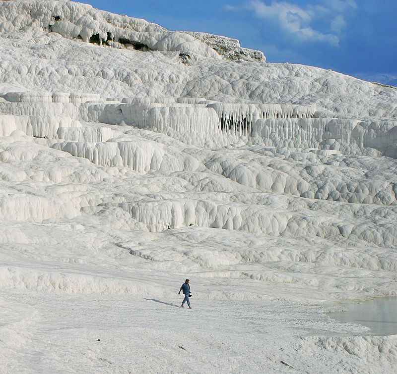 Pamukkale - Lâu đài bông ở Thổ Nhĩ Kỳ,Pamukkale - Thổ Nhĩ Kỳ,Pamukkale,Denizli - Thổ Nhĩ Kỳ,Lâu đài bông,Lâu đài bông ở Thổ Nhĩ Kỳ