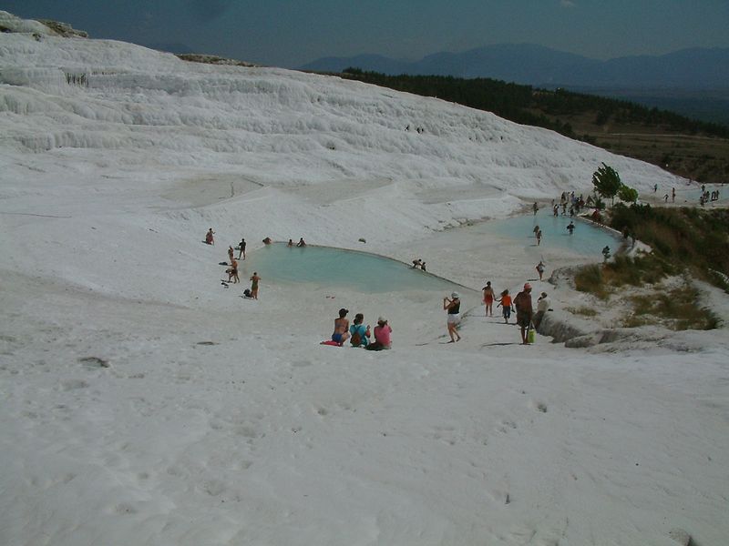 Pamukkale - Lâu đài bông ở Thổ Nhĩ Kỳ,Pamukkale - Thổ Nhĩ Kỳ,Pamukkale,Denizli - Thổ Nhĩ Kỳ,Lâu đài bông,Lâu đài bông ở Thổ Nhĩ Kỳ