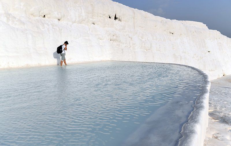 Pamukkale - Lâu đài bông ở Thổ Nhĩ Kỳ,Pamukkale - Thổ Nhĩ Kỳ,Pamukkale,Denizli - Thổ Nhĩ Kỳ,Lâu đài bông,Lâu đài bông ở Thổ Nhĩ Kỳ