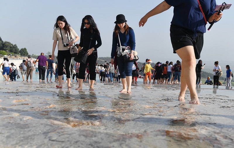 Pamukkale - Lâu đài bông ở Thổ Nhĩ Kỳ,Pamukkale - Thổ Nhĩ Kỳ,Pamukkale,Denizli - Thổ Nhĩ Kỳ,Lâu đài bông,Lâu đài bông ở Thổ Nhĩ Kỳ