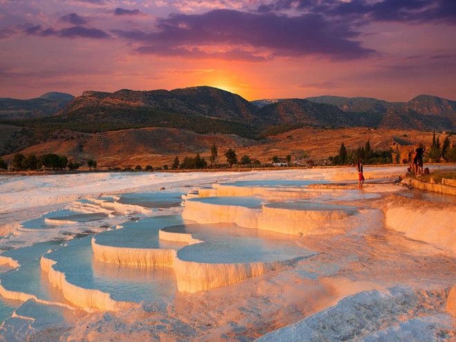 Pamukkale - Lâu đài bông ở Thổ Nhĩ Kỳ,Pamukkale - Thổ Nhĩ Kỳ,Pamukkale,Denizli - Thổ Nhĩ Kỳ,Lâu đài bông,Lâu đài bông ở Thổ Nhĩ Kỳ