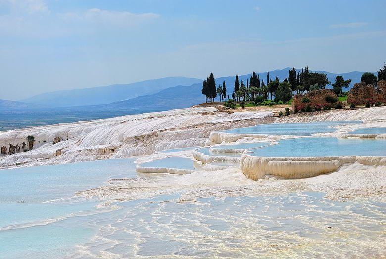 Pamukkale - Lâu đài bông ở Thổ Nhĩ Kỳ,Pamukkale - Thổ Nhĩ Kỳ,Pamukkale,Denizli - Thổ Nhĩ Kỳ,Lâu đài bông,Lâu đài bông ở Thổ Nhĩ Kỳ