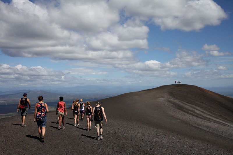 Sườn núi lửa Cerro Negro ở Nicaragua,Cerro Negro