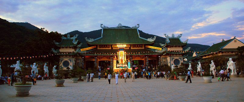 Chùa Linh Ứng trên bán đảo Sơn Trà, Đà Nẵng