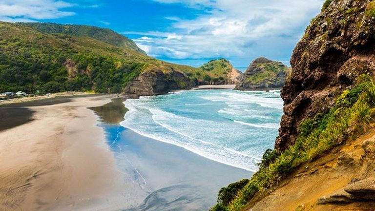 Bãi biển Piha (New Zealand),Bãi biển Piha,Piha Beach - New Zealand,Piha Beach,New Zealand