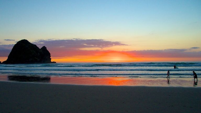 Bãi biển Piha (New Zealand),Bãi biển Piha,Piha Beach - New Zealand,Piha Beach,New Zealand