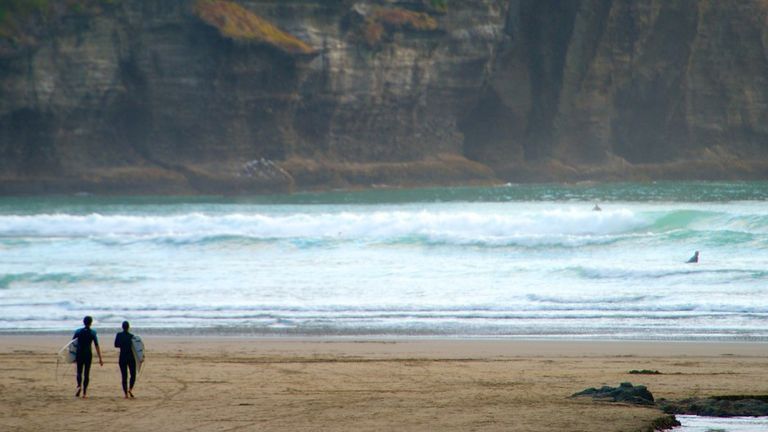 Bãi biển Piha (New Zealand),Bãi biển Piha,Piha Beach - New Zealand,Piha Beach,New Zealand