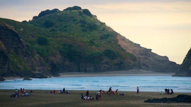 Bãi biển Piha (New Zealand),Bãi biển Piha,Piha Beach - New Zealand,Piha Beach,New Zealand