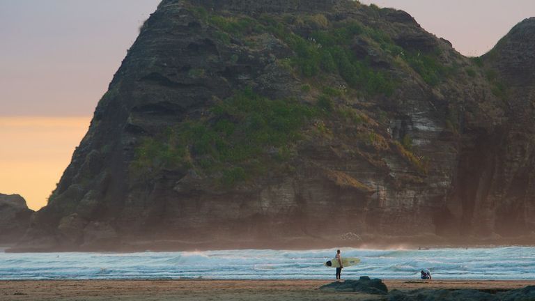 Bãi biển Piha (New Zealand),Bãi biển Piha,Piha Beach - New Zealand,Piha Beach,New Zealand