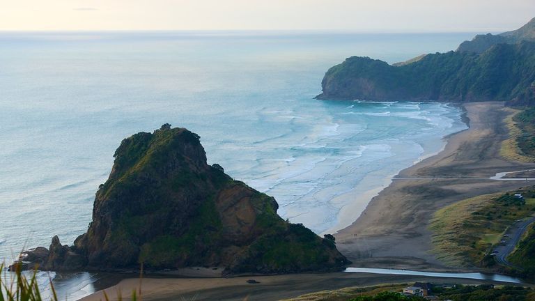 Bãi biển Piha (New Zealand),Bãi biển Piha,Piha Beach - New Zealand,Piha Beach,New Zealand
