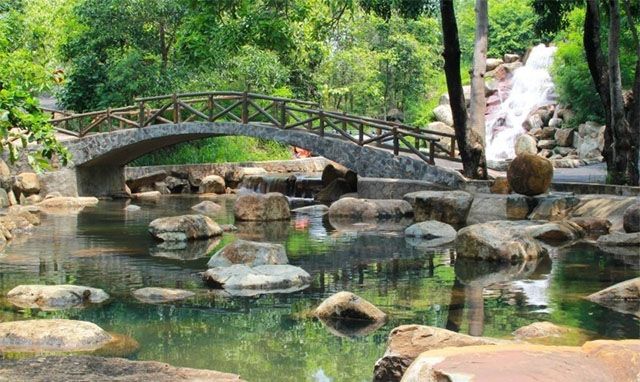 Khung cảnh thiên nhiên ở khu du lịch Thủy Châu,Khu du lịch Thủy Châu (Dĩ An - Bình Dương),Khu du lịch Thủy Châu