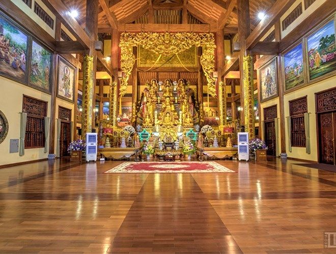 Chùa Ba Vàng,Chùa Ba Vàng - Quảng Ninh