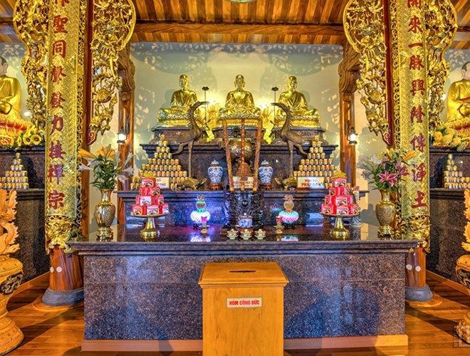 Chùa Ba Vàng,Chùa Ba Vàng - Quảng Ninh