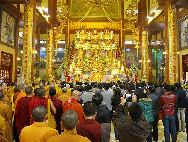Chùa Ba Vàng,Chùa Ba Vàng - Quảng Ninh