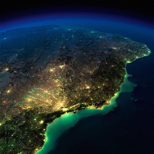 Cùng ngắm những hình ảnh vòng quanh trái Trái Đất về đêm,vệ tinh của NASA ghi lại,vẻ lung linh khắp hành tinh chân thật nhất,Những ánh sáng lấp lánh từ khu vực Vịnh Ba Tư,Khu vực Bắc Mỹ - Mexico