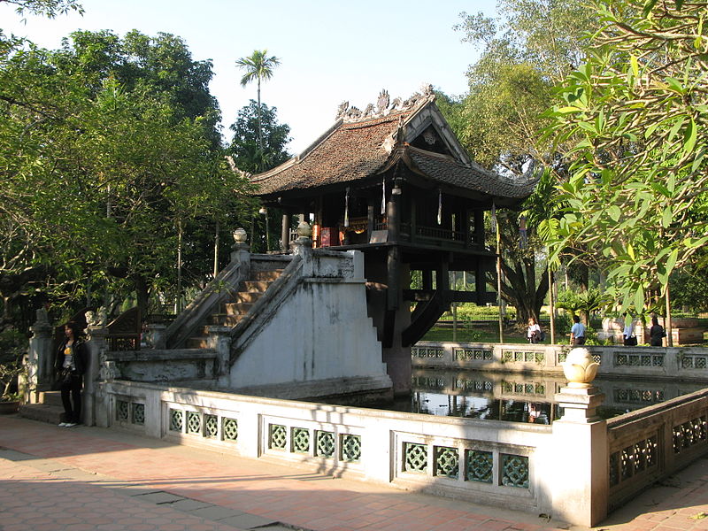 Chùa Một Cột,Nhất Trụ tháp,Liên Hoa Đài,đài hoa sen,chùa Diên Hựu,chùa Mật