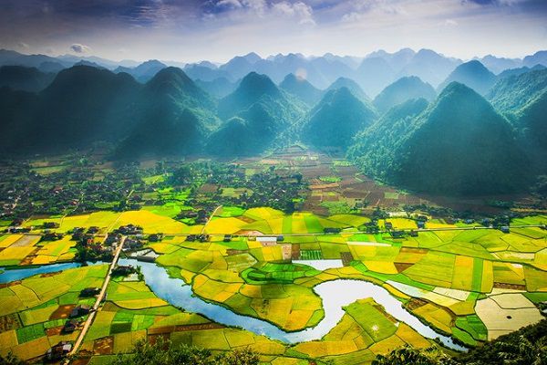 Ba miền Bắc Trung Nam nhìn từ bầu trời,phong cảnh ở các tỉnh thành từ Lạng Sơn cho đến miền Tây qua góc máy flycam,phong cảnh Việt Nam