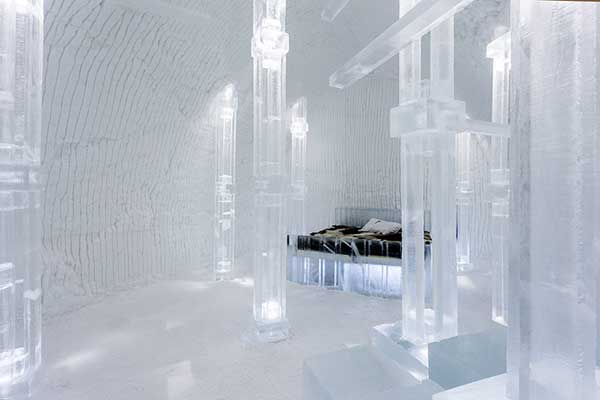 Khách sạn băng ở Thuy Điển,khách sạn băng,Khách sạn băng Jukkasjärvi,Jukkasjärvi,ice hotel,khách sạn băng lớn nhất thế giới