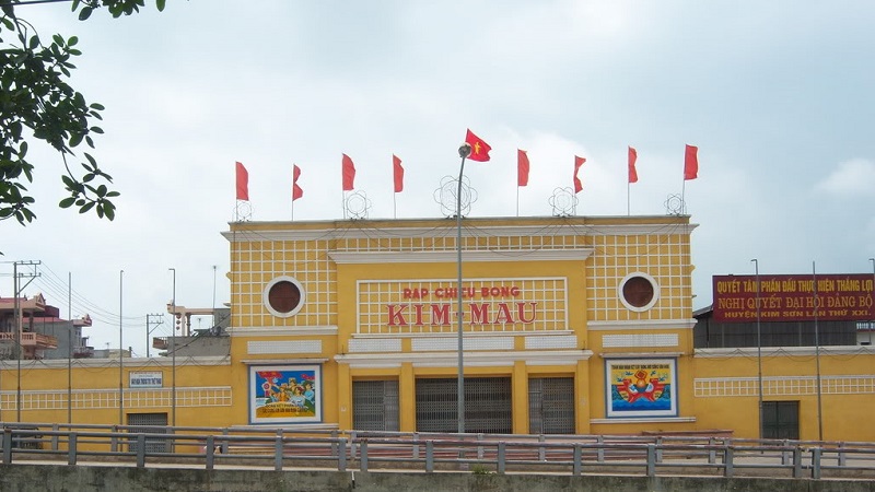 Kim Sơn Ninh Bình,Kim Sơn,Phát Diệm,rạp chiếu bóng Kim Mâu,cầu Cà Mâu,huyện Kim Sơn và thành phố Cà Mau,huyện Kim Sơn và thành phố Cà Mau kết nghĩa,Ninh Bình kết nghĩa Bạc Liêu,Phong trào kết nghĩa Bắc-Nam