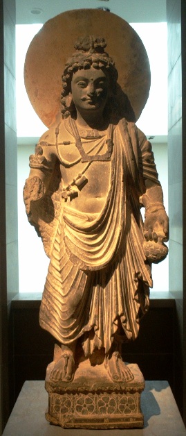 Di Lặc theo nghệ thuật Gandhara, thế kỷ thứ 2
