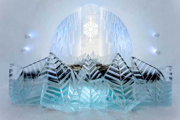 Khách sạn băng ở Thuy Điển,khách sạn băng,Khách sạn băng Jukkasjärvi,Jukkasjärvi,ice hotel,khách sạn băng lớn nhất thế giới