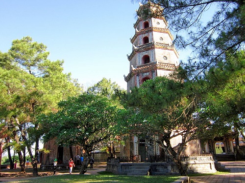 Tháp Phước Duyên,chùa Thiên Mụ,chùa Linh Mụ