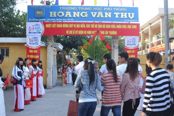 Trung học phổ thông Hoàng Văn Thụ, Hà Nội - 234 Lĩnh Nam, Hoàng Mai, Hà Nội