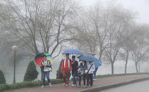 mưa phùn là gì,mưa phùn,trời mưa phùn,mưa nhỏ dày hạt vào cuối mùa đông và đầu mùa xuân