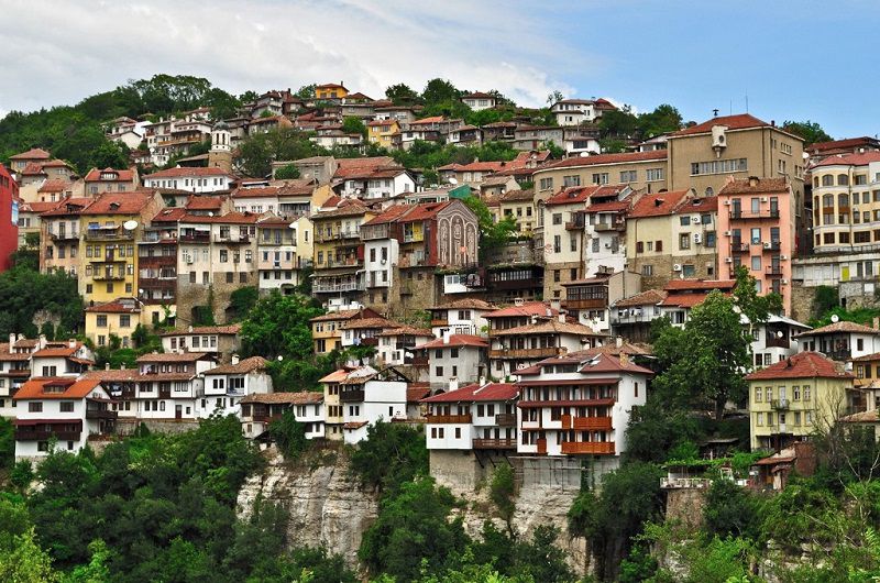 Những ngôi làng trên vách núi,công trình trên vách núi,Veliko Tarnovo,Bulgari
