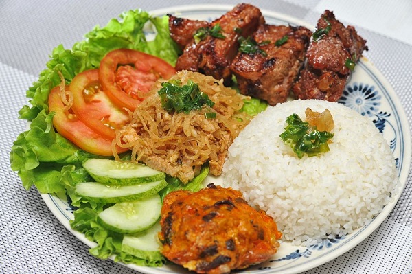 Cơm tấm Sài Gòn,cơm tấm,đặc sản cơm tấm Sài Gòn,ẩm thực Sài Gòn