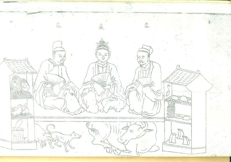 ông đầu rau là gì,đầu rau là gì,ba ông đầu rau,hai ông và một bà,2 ông và 1 bà,3 ông đầu rau,sự tích ông đầu rau,sự tích ba ông đầu rau,Thổ Công,Thổ Địa,Thổ Kỳ,Thần Đất,Thần Nhà,Thần Bếp núc,ba ông đầu rau,Táo Quân
