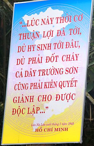 Chỉ thị của Hồ Chí Minh về tổng khởi nghĩa