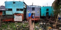 Nhà nghỉ rẻ nhất thế giới,nhà nghỉ nổi trên sông,Không gian chật hẹp,Bên trong nhà nghỉ rẻ nhất thế giới có gì?