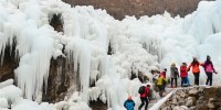 Thác nước đóng băng,Thời tiết giá lạnh,Hiện tượng tự nhiên kỳ vỹ,Thái Hành Sơn Trung Quốc,Vẻ đẹp ngoạn mục của thác nước đóng băng trong giá lạnh
