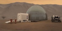 Cơ quan Hàng không Vũ trụ Mỹ,NASA,Xây nhà trên sao hỏa,Xây nhà băng,Xây nhà băng trên sao hỏa,NASA tiết lộ ý tưởng xây nhà băng trên sao Hỏa