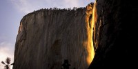 Thác lửa,Hiện tượng thiên nhiên kỳ thú,Thác nước Horsetail,Công viên quốc gia Yosemite,Thác lửa - Hiện tượng thiên nhiên kỳ thú và hiếm gặp