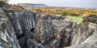 ​​Ngôi đền cổ đại khắc từ một khối đá duy nhất - Đền Kailasa (Ấn Độ),Ngôi đền cổ đại khắc từ một khối đá duy nhất,Đền Kailasa ở Ấn Độ,​Ngôi đền cổ đại khắc từ một khối đá duy nhất - Đền Kailasa (Ấn Độ)