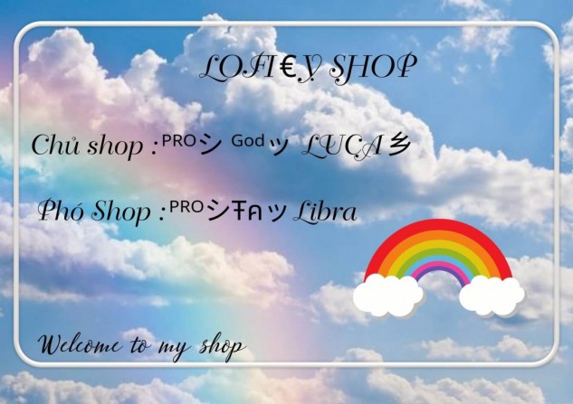 LOFI €¥ SHOP
