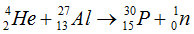 Bắn hạt vào hạt nhân nguyên tử nhôm đang đứng yên gây ra phản ứng: . Biết phản ứng thu năng lượng 2,7 MeV; giả sử hai hạt tạo thành bay ra với cùng vận tốc và phản ứng không kèm bức xạ γ. Lấy khối lượng của các hạt tính theo đơn vị u có giá trị bằng số khối của chúng. Động năng của hạt là: