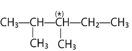 Bậc của nguyên tử carbon đánh dấu (*) trong hợp chất sau là