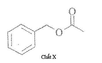 Chất “X” với cấu trúc như hình bên, có mùi thơm của hoa nhài. Hãy cho biết tên gọi của chất “X”.