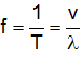 Mối liên hệ giữa bước sóng l, vận tốc truyền sóng n, chu kì T và tần số f của một sóng là