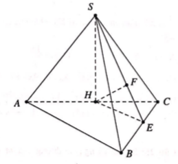 Cho hình chóp S.ABCD có đáy ABC vuông tại B, (SAC) vuông góc với (ABC), biết SB=SC=a,SA=BC=a3. Gọi α là góc tạo bởi SA và (SBC). Tính sin α