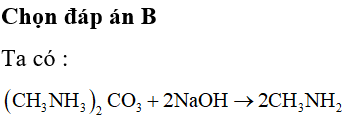 X có CTPT C<sub>3</sub>H<sub>12</sub>N<sub>2</sub>O<sub>3</sub>. X tác dụng với dung dịch NaOH (đun nóng nhẹ) hoặc HCl đều có khí thoát ra. Lấy 18,60 gam X tác dụng hoàn toàn với 400ml dung dịch NaOH 1M. Sau phản ứng cô cạn dung dịch đến khối lượng không đổi thì được m (gam) rắn khan, m có giá trị là