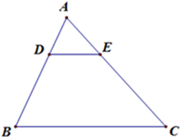 Cho hình vẽ, trong đó DE // BC, AD = 12, DB = 18, CE = 30. Độ dài AC bằng: